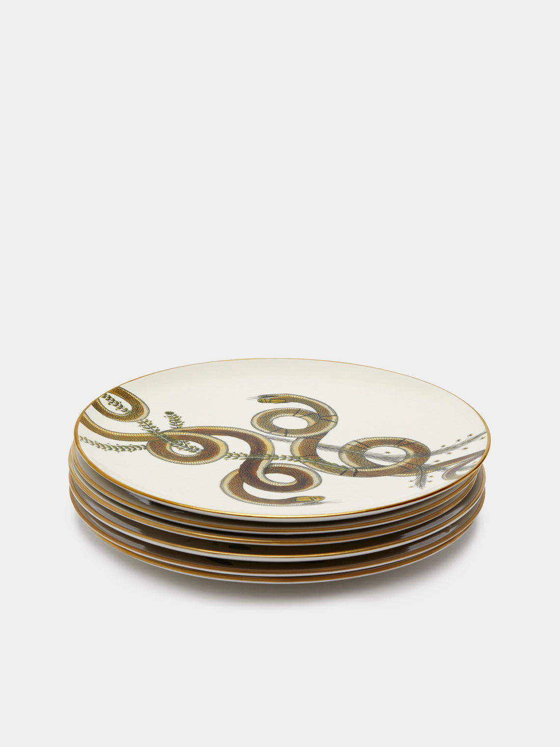 Laboratorio Paravicini - Serpi Ceramic Dinner Plates (Set of 6) -  - ABASK