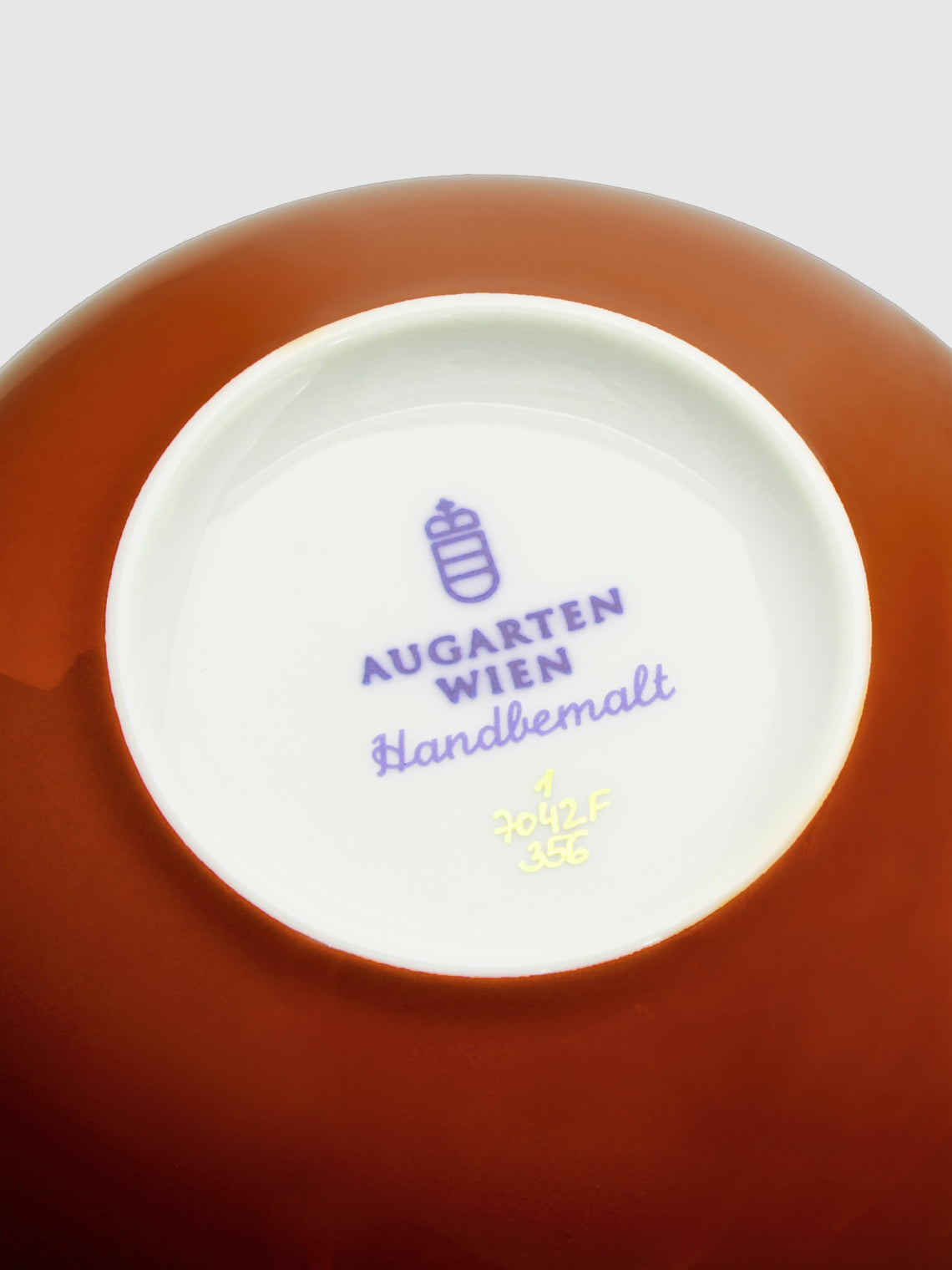 Augarten - Hand-Painted Porcelain Champagne Coupe -  - ABASK