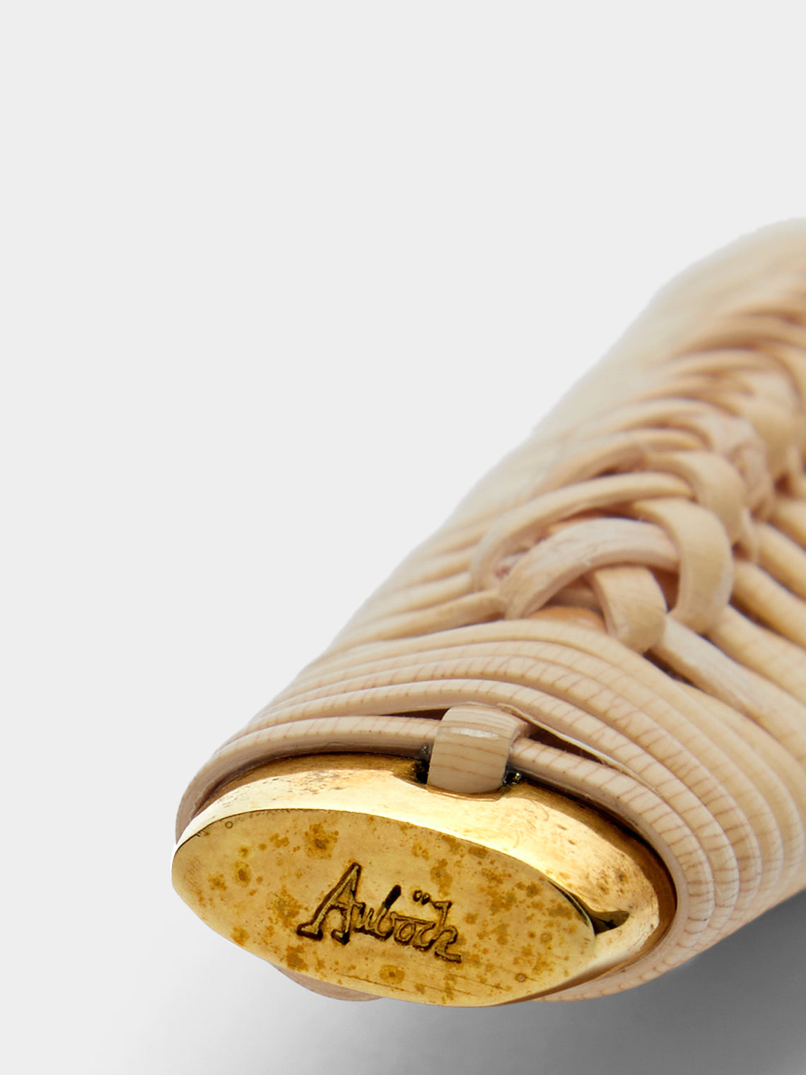 Carl Auböck - Rattan and Brass Letter Opener -  - ABASK