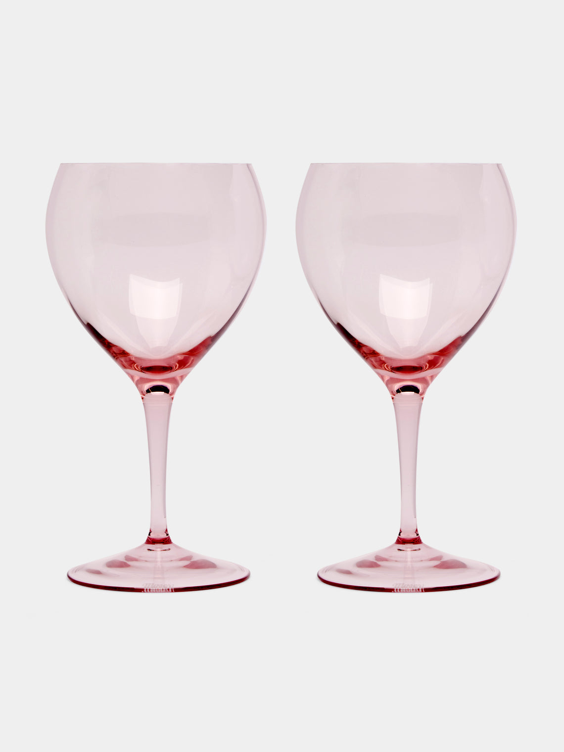 Moser - Optic Hand-Blown Crystal Red Wine Glasses (Set of 2) -  - ABASK