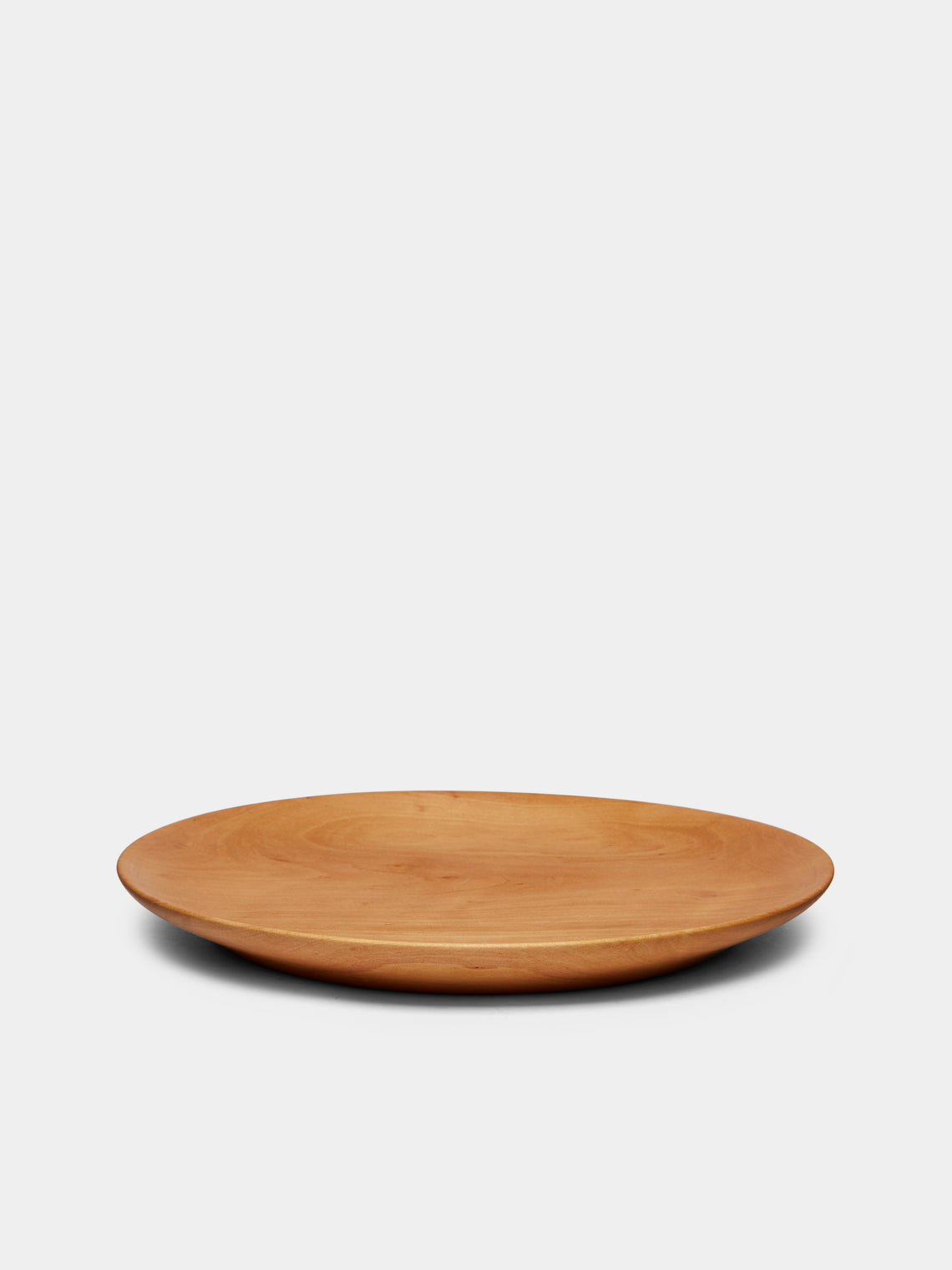 Antonis Cardew - Hand-Turned Pear Wood Medium Plate -  - ABASK