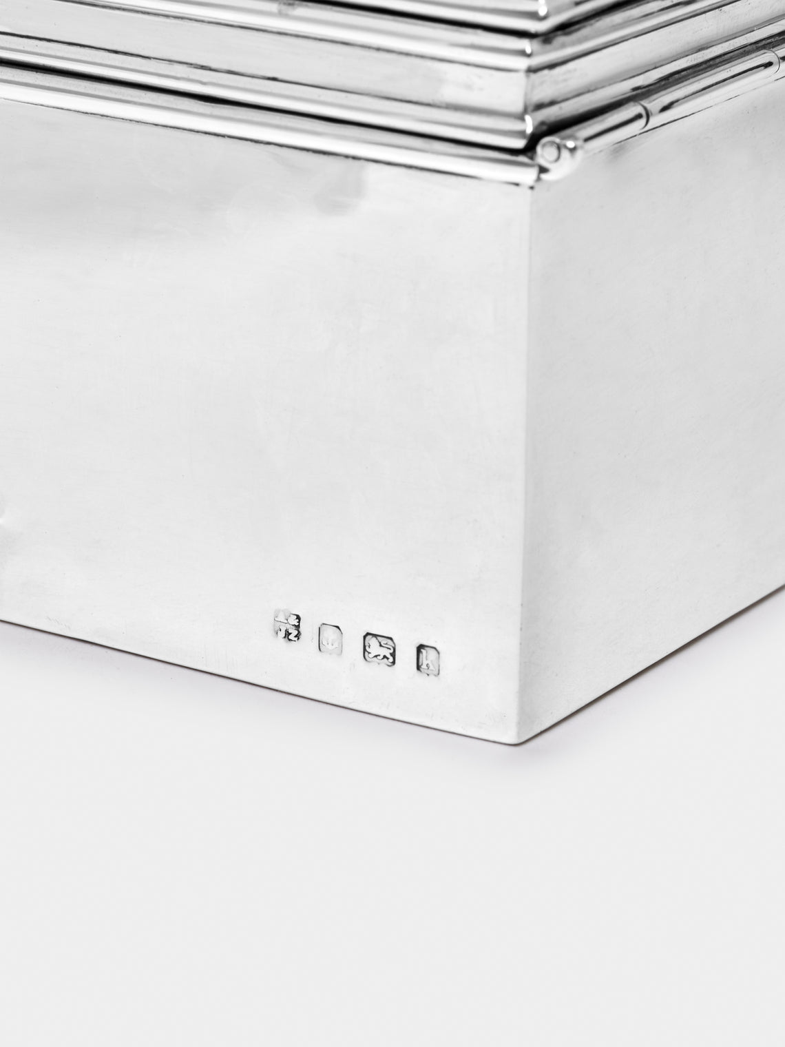 Antique and Vintage - 1950s Sterling Silver Double Stacking Box - Silver - ABASK