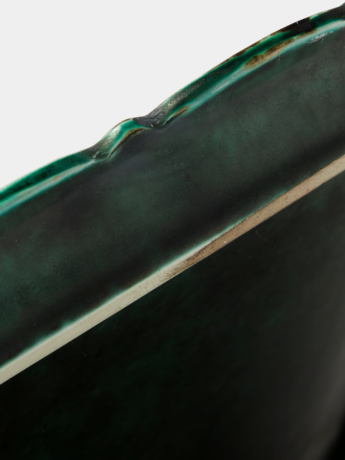Antique and Vintage - 1931 Wilhelm Kåge "Argenta" Tray - Green - ABASK