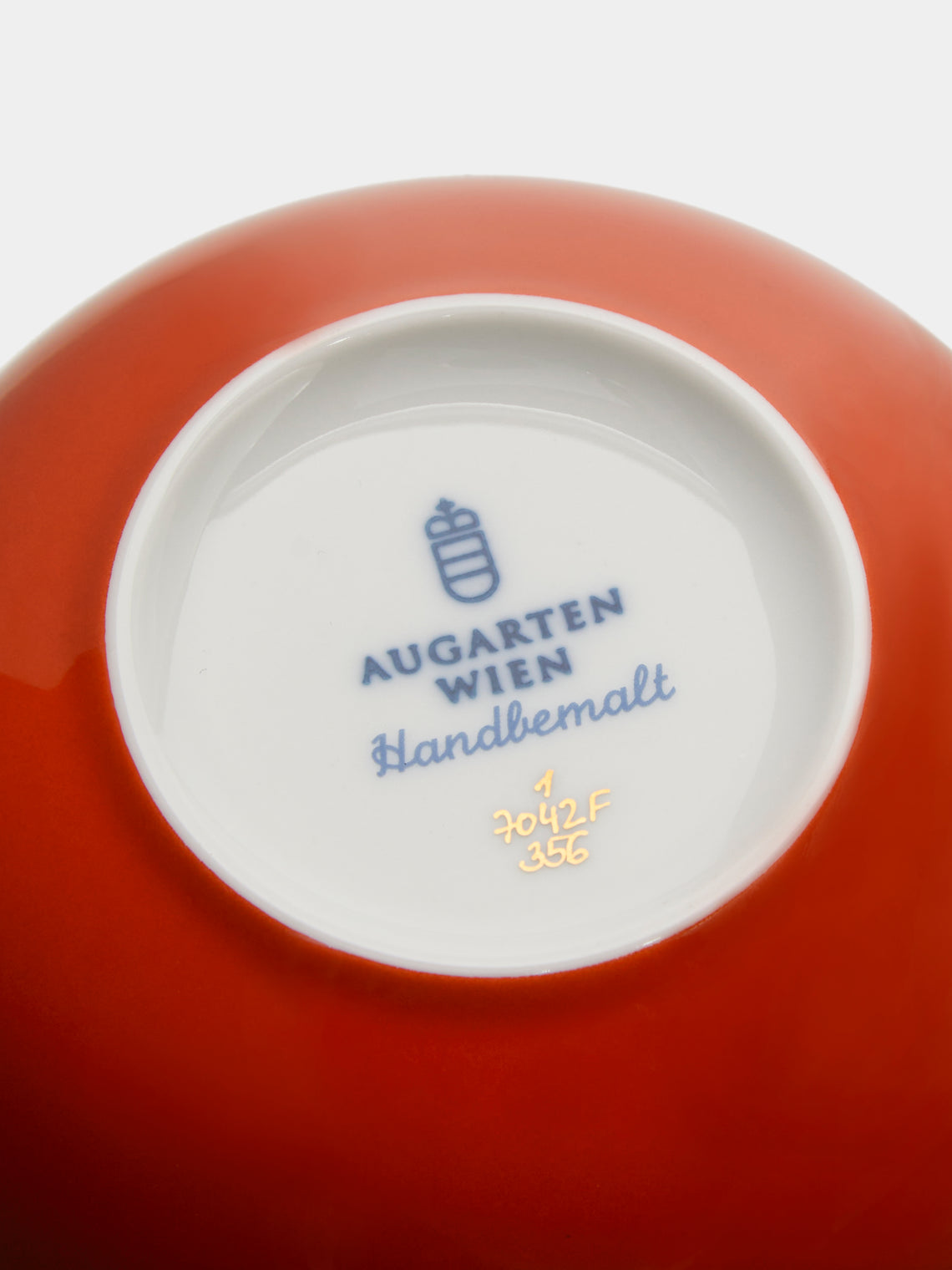Augarten - Hand-Painted Porcelain Champagne Coupe -  - ABASK