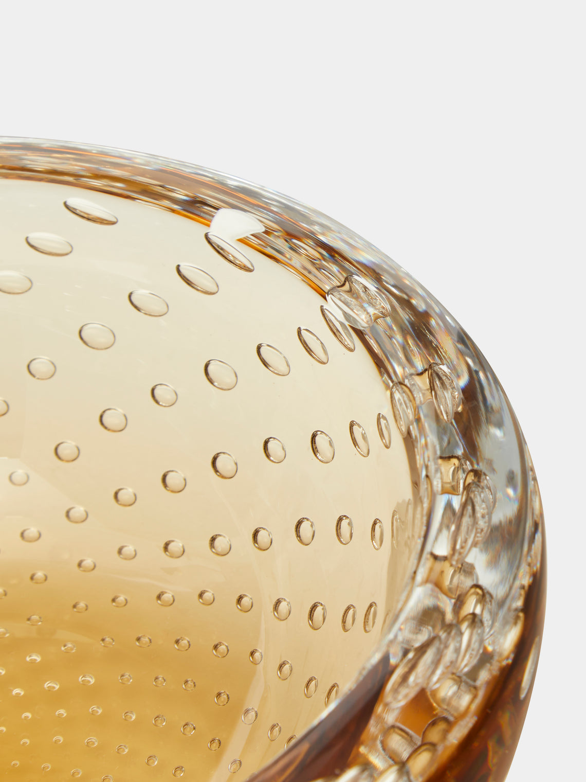 Yali Glass - Bullicante Hand-Blown Murano Glass Bowl -  - ABASK