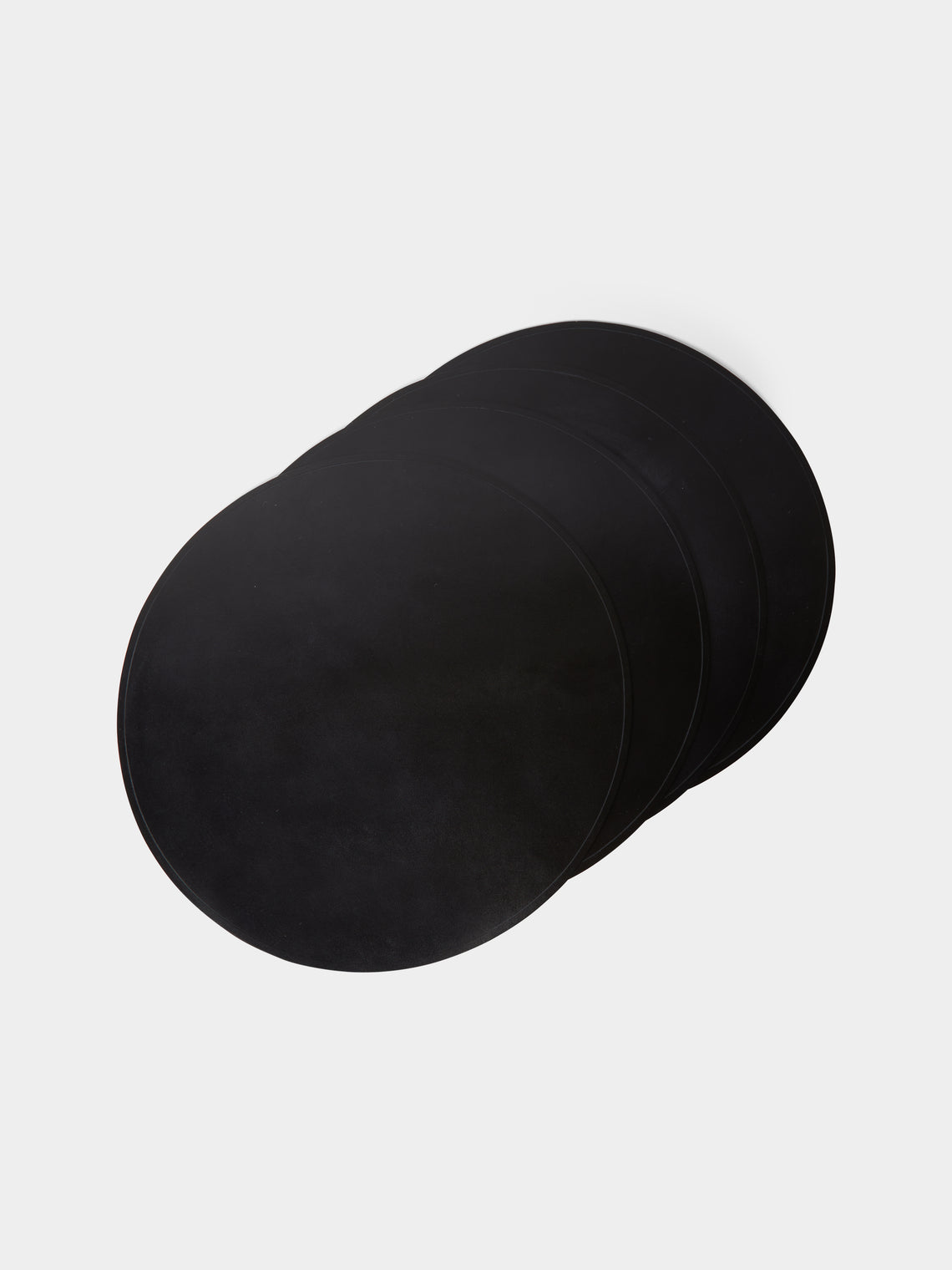 Peter Speliopoulos Projects - Hand-Stained Leather Placemats (Set of 4) -  - ABASK
