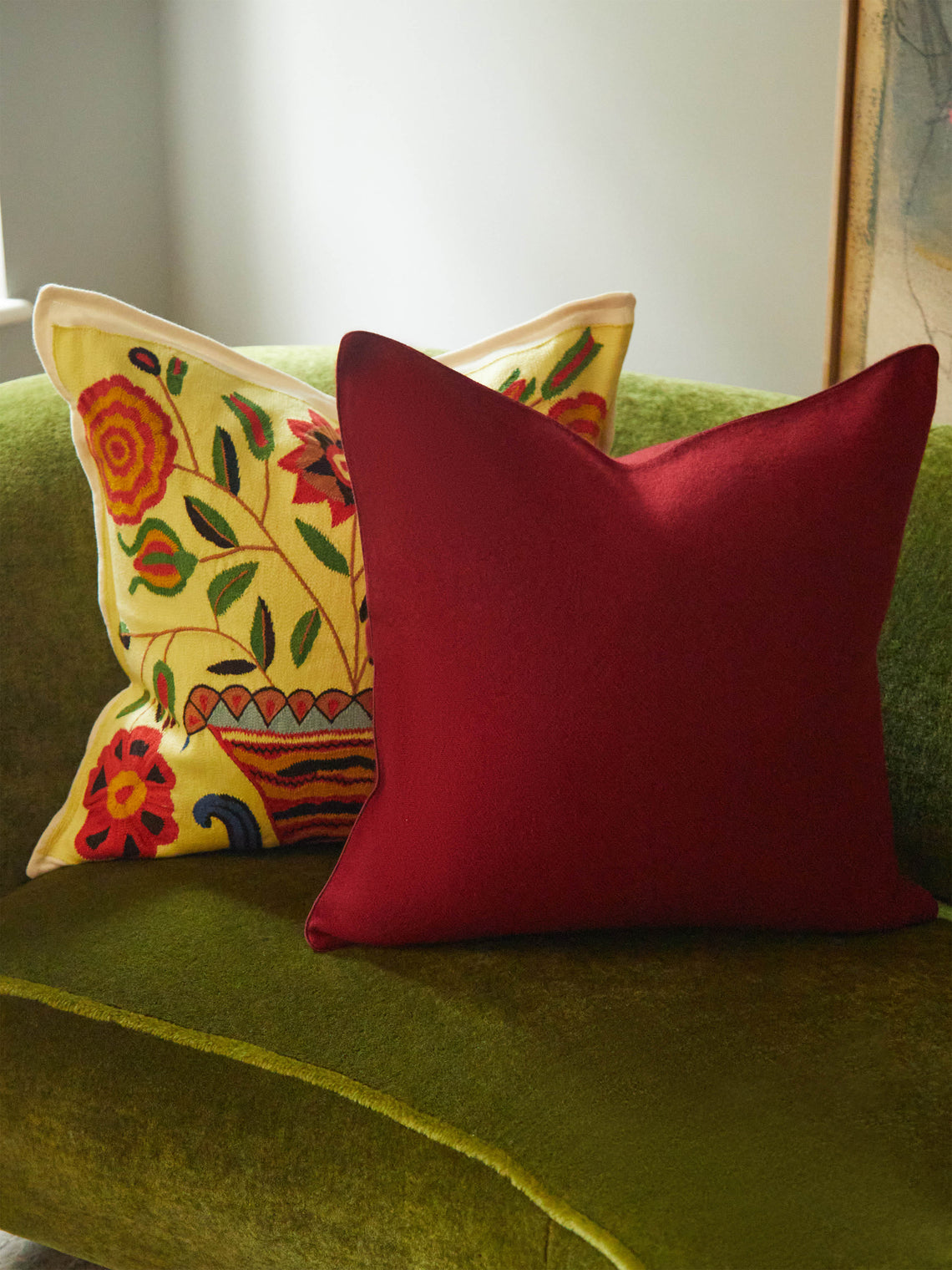 Denis Colomb - Himalayan Cashmere Cushion -  - ABASK