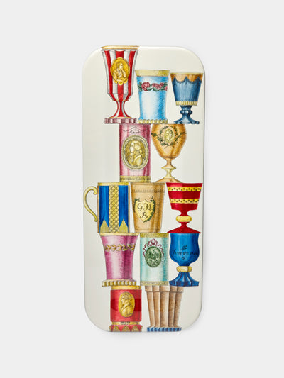 Fornasetti - Bicchieri di Boemia Wood Tray -  - ABASK - 