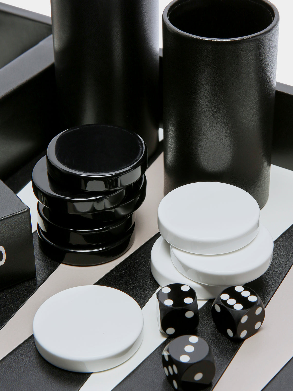 Asprey - Hanover Leather Large Backgammon Set -  - ABASK