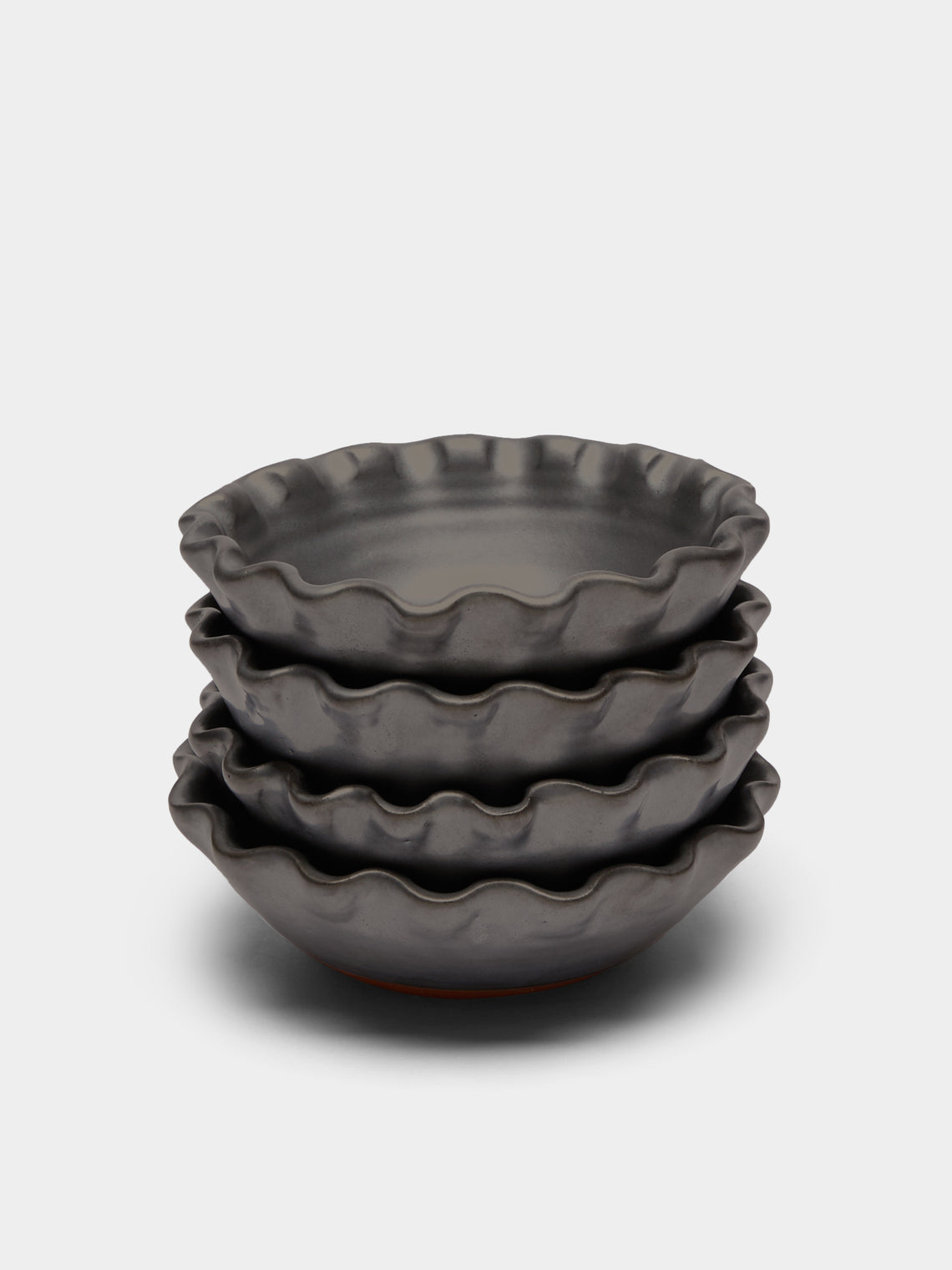 Perla Valtierra - Hand-Glazed Ceramic Small Bowls (Set of 4) -  - ABASK