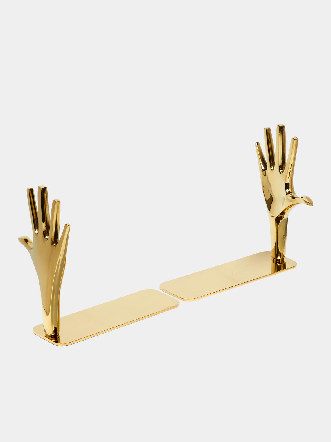 Carl Auböck - Hand Brass Bookends -  - ABASK