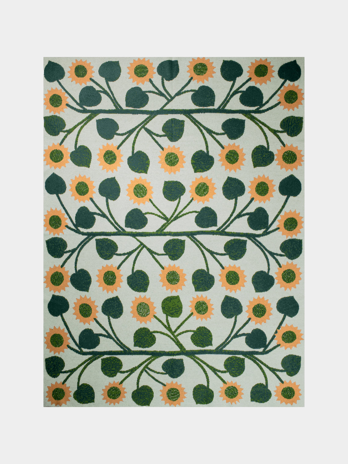 Saved NY - Sunflower Cashmere Blanket - Green - ABASK