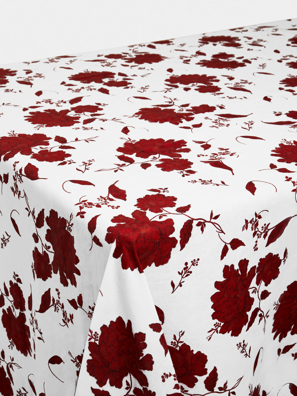 Emilia Wickstead - Linen Floral Tablecloth -  - ABASK