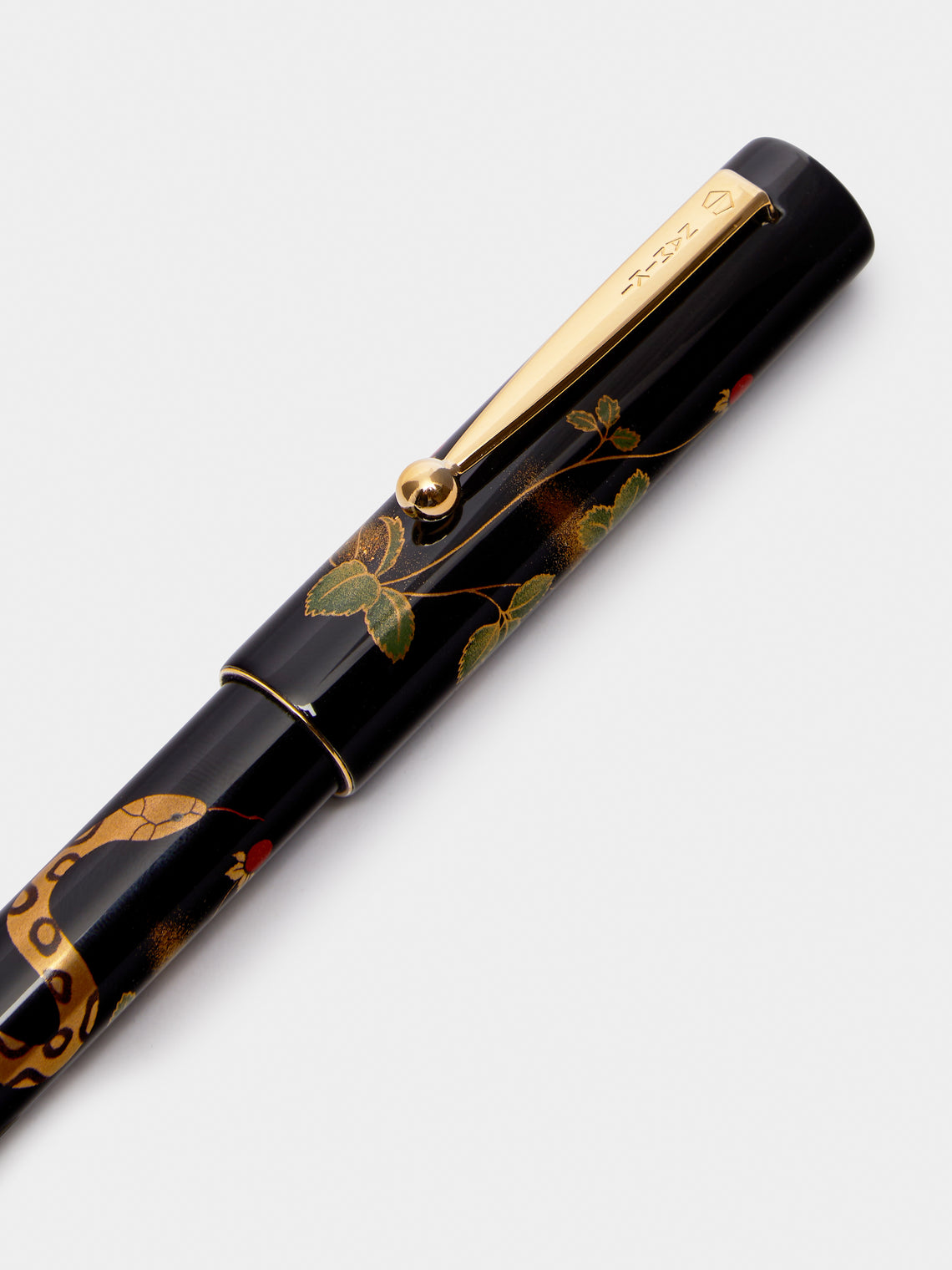 Namiki - Yukari 'Zodiac Snake' Urushi Fountain Pen -  - ABASK