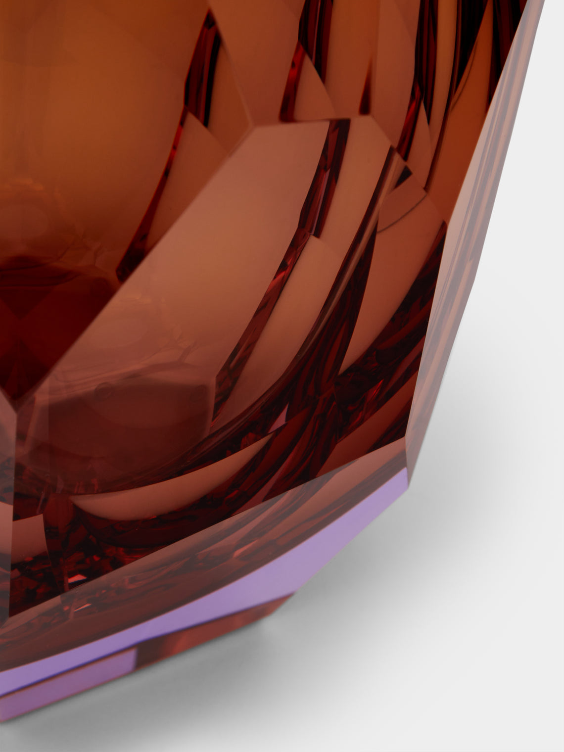 Moser - Montagne Hand-Blown Crystal Vase -  - ABASK