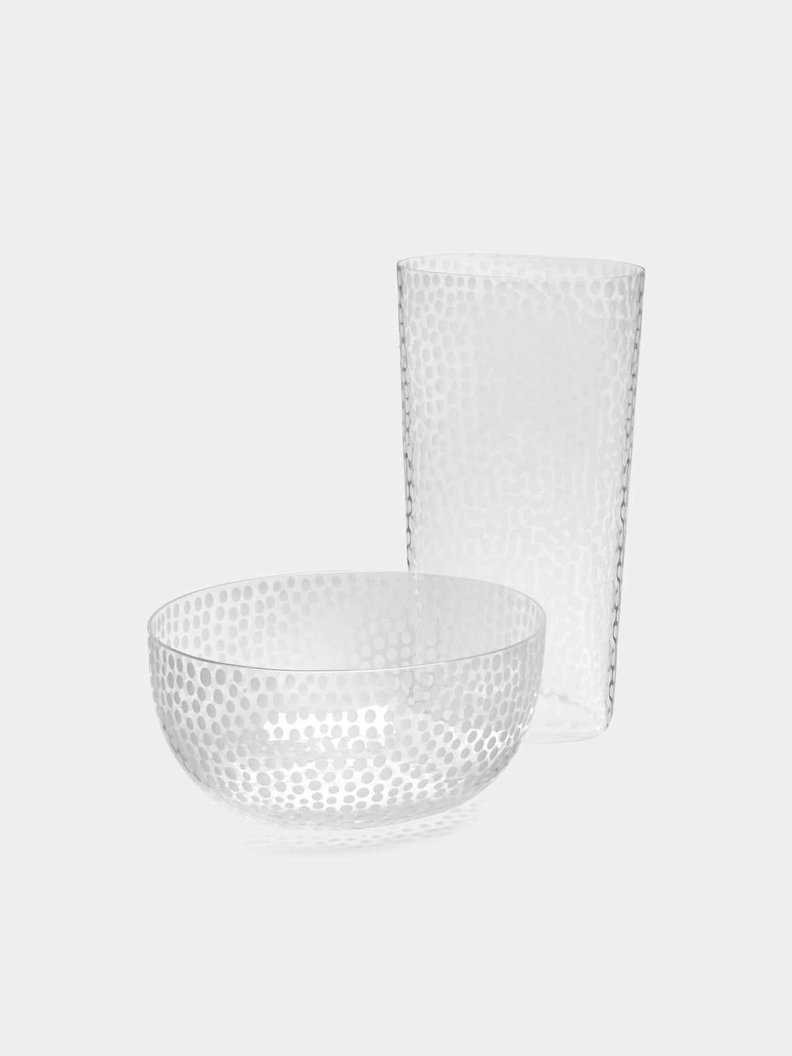 Carlo Moretti - Millebolle Hand-Blown Murano Glass Bowl -  - ABASK