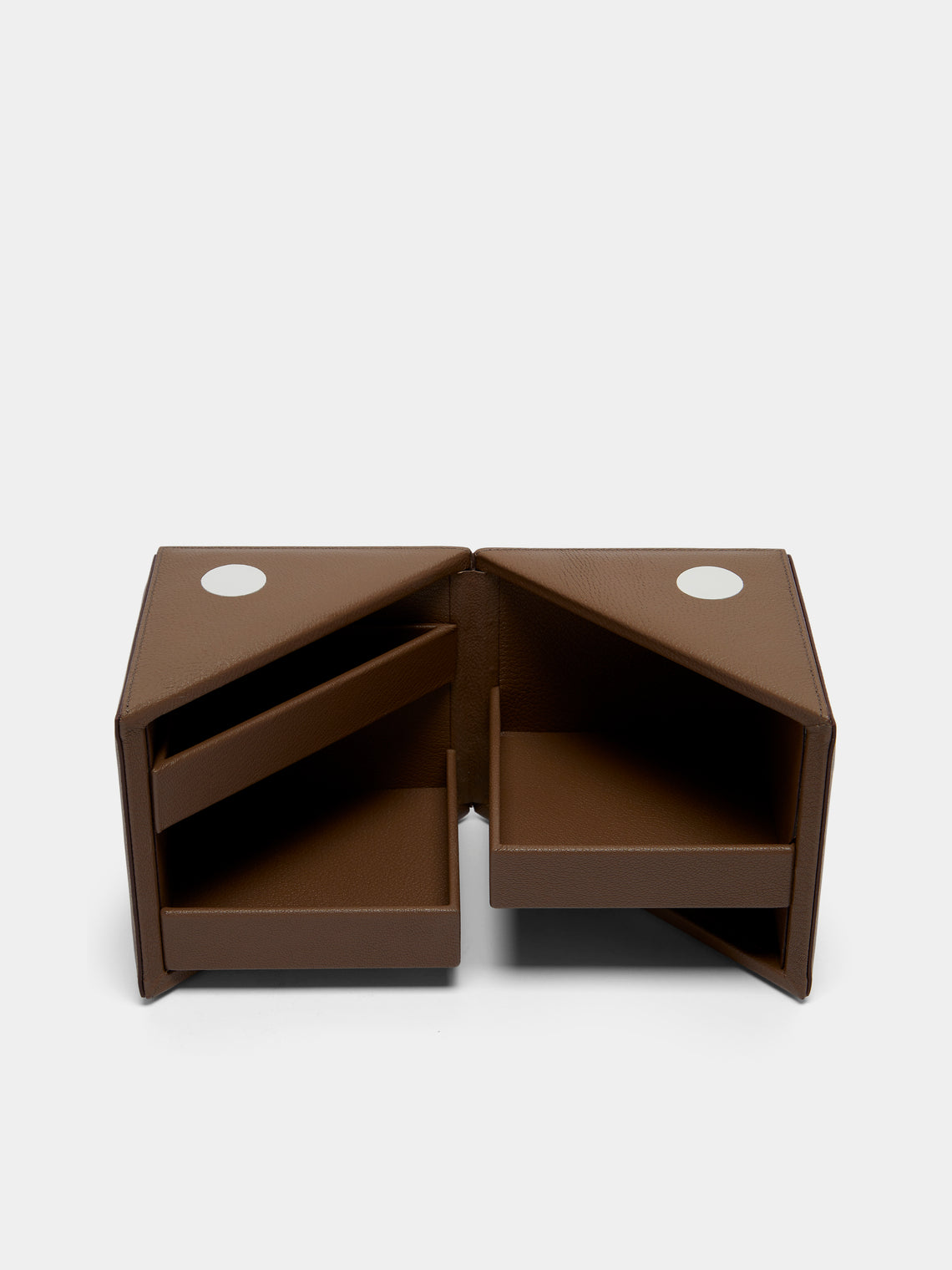 Asprey - Leather Dice Cube Box -  - ABASK