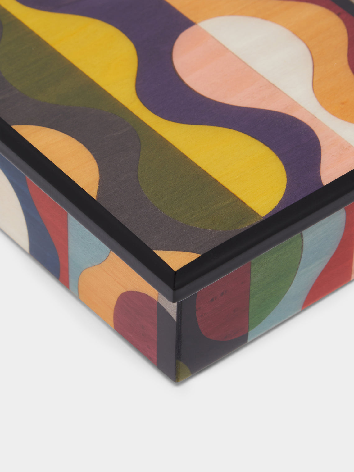 Biagio Barile - Geometric Wood Inlay Box -  - ABASK