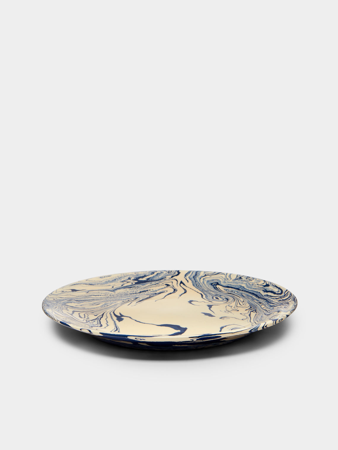 Atelier Saint-André Perrin - Marbled Ceramic Plate -  - ABASK