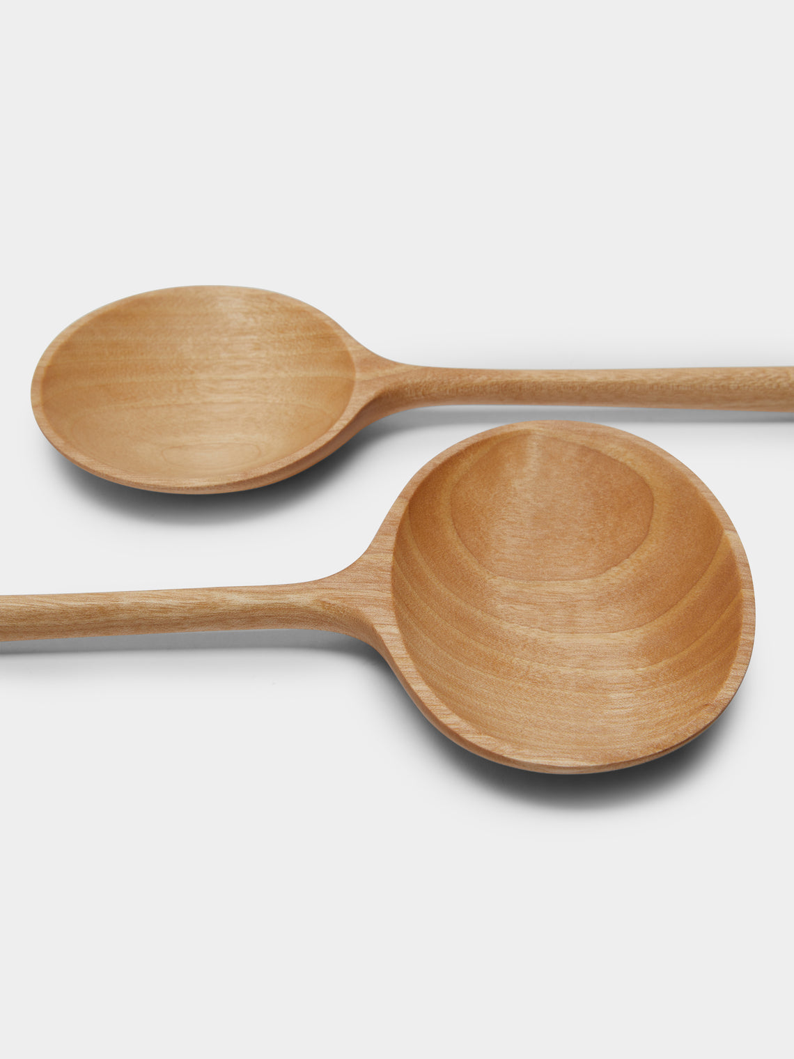 Jaejin Choi - Hand-Carved Birch Mixed Utensils (Set of 4) -  - ABASK