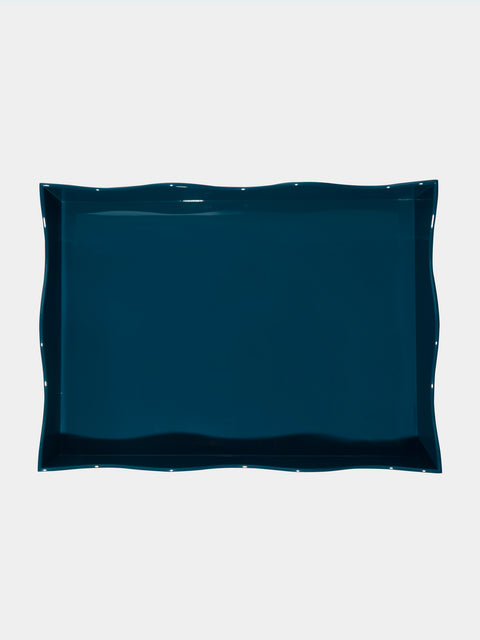 The Lacquer Company - Belles Rives Lacquered Large Tray -  - ABASK - 