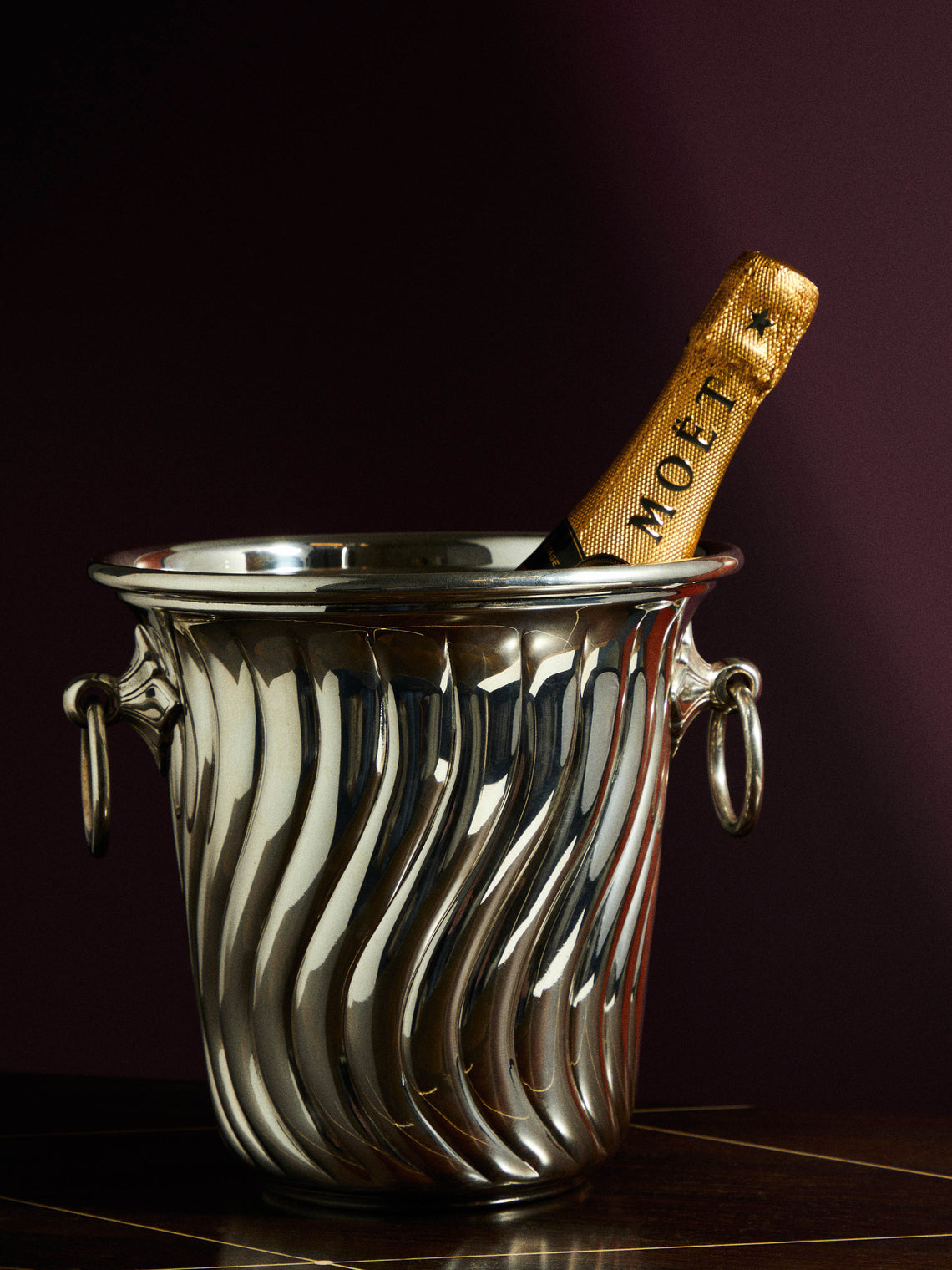 Antique and Vintage - Wiskmann Silver Plated Cooler - Silver - ABASK