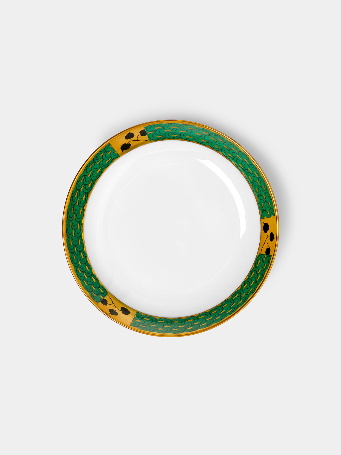 Augarten - Secession Hand-Painted Porcelain Round Candy Dish - ABASK