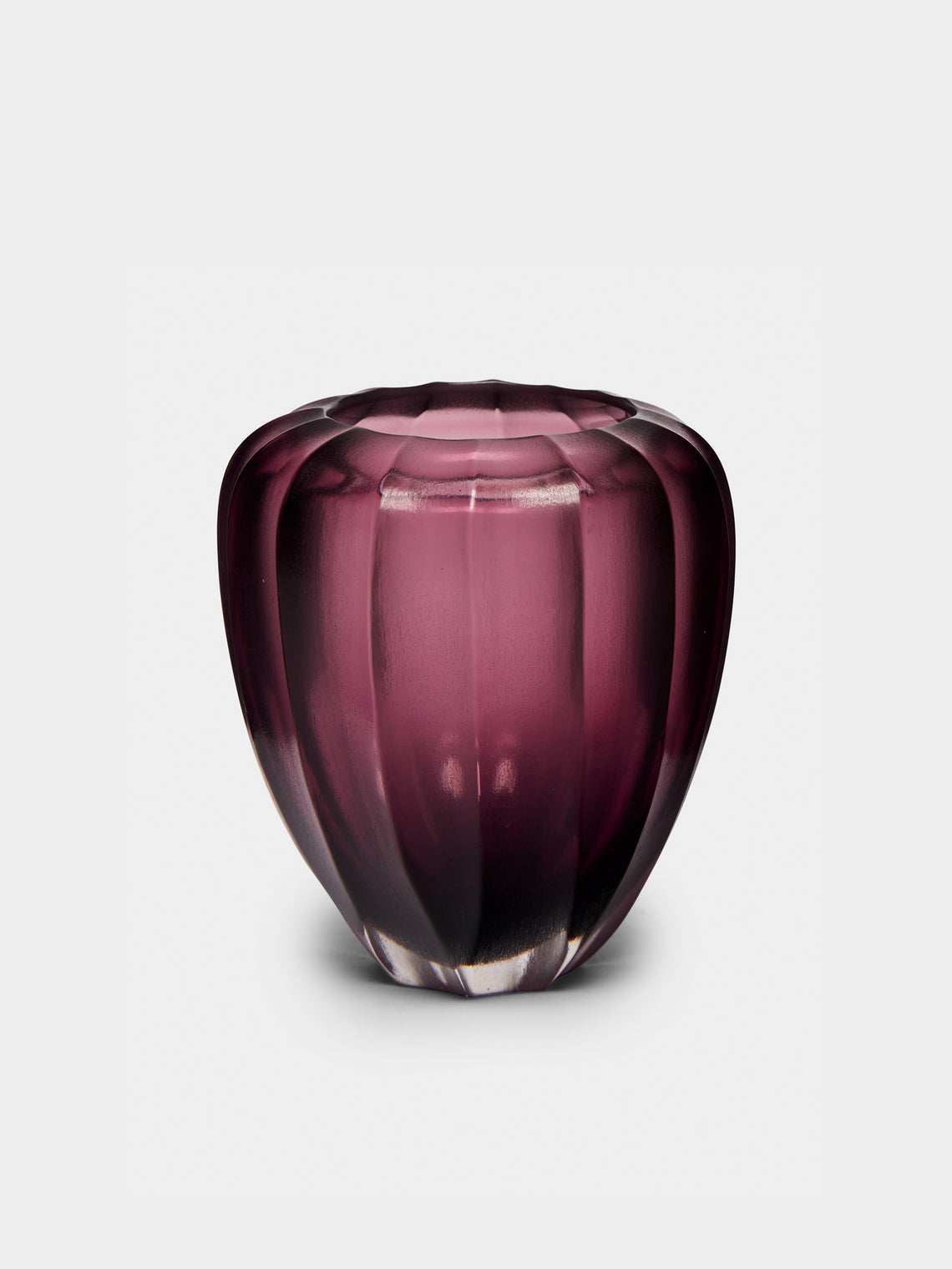 Micheluzzi Glass - Goccia Ametista Hand-Blown Murano Glass Vase -  - ABASK - 