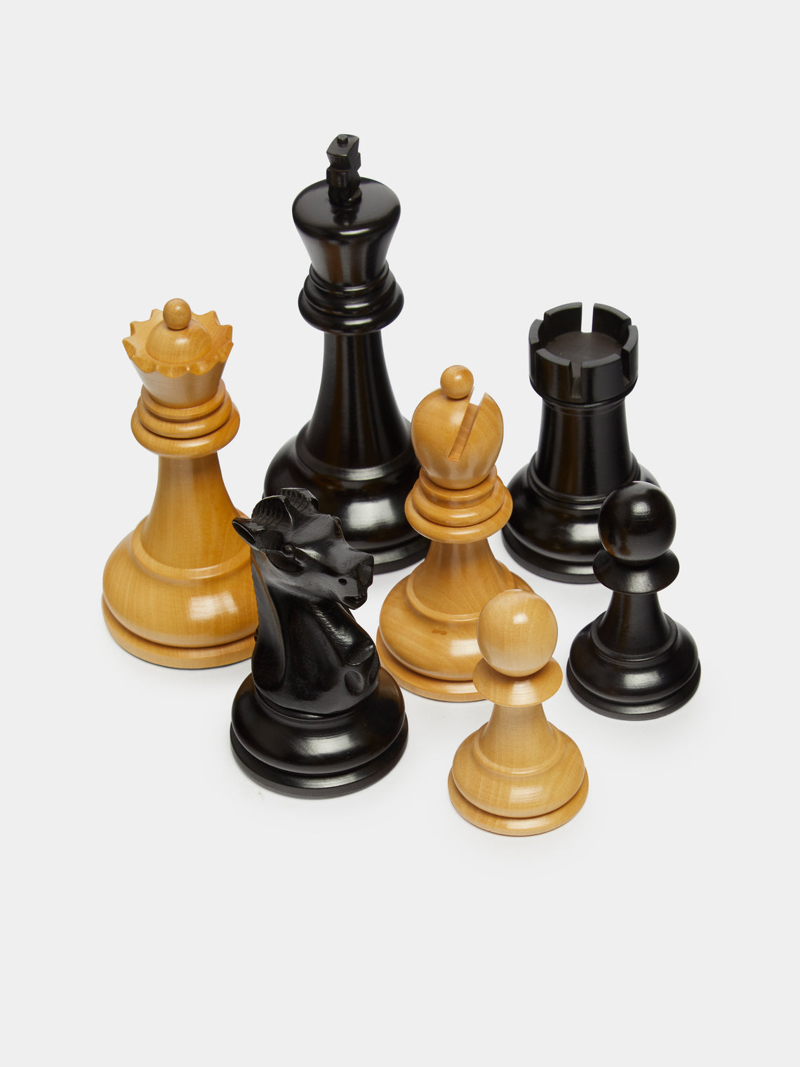 Asprey - Hanover Saddle Hide Chess Set -  - ABASK