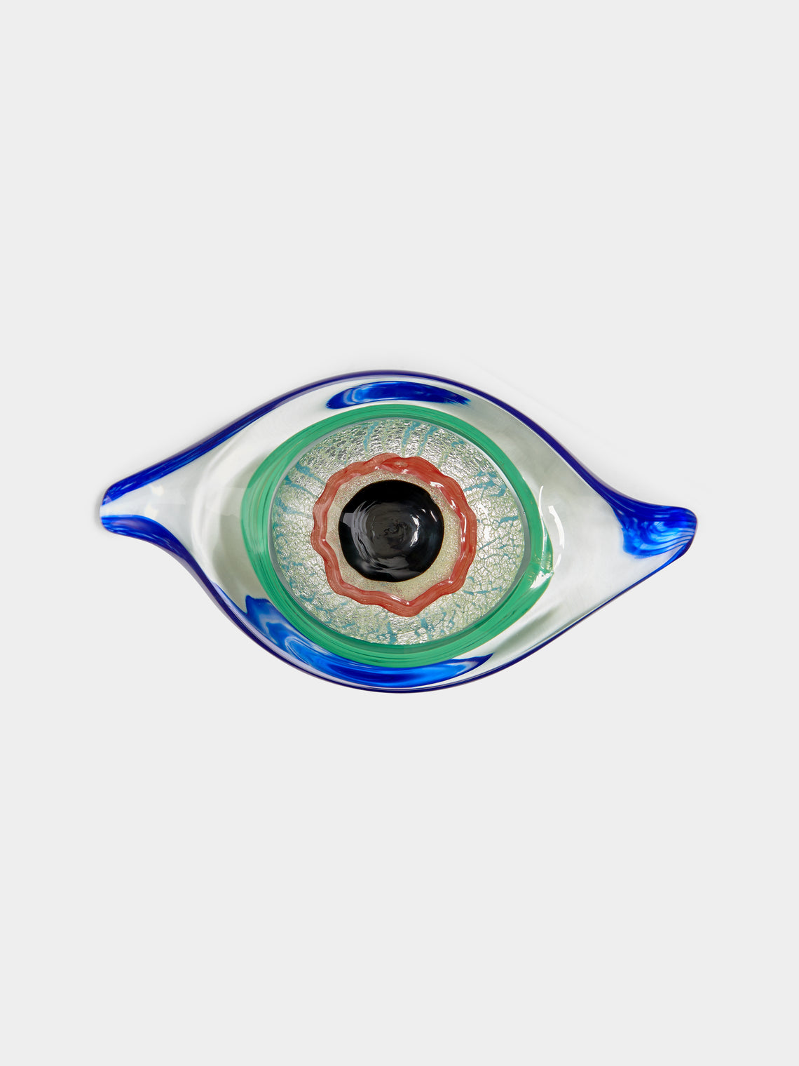 Striulli Vetri D'Arte - Occhio Hand-Blown Murano Glass Paperweight -  - ABASK