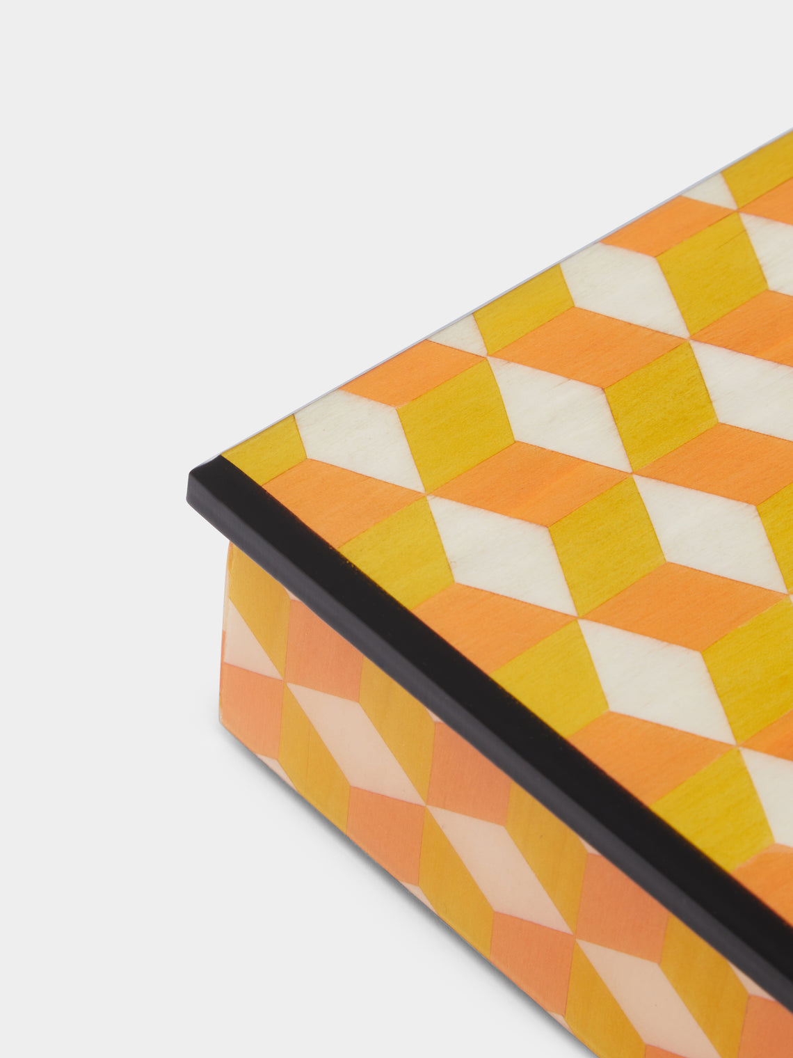Biagio Barile - Geometric Wood Inlay Box -  - ABASK