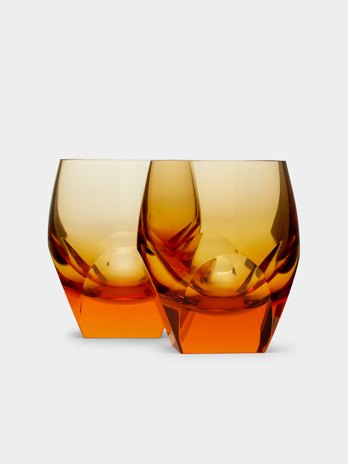 Moser - Bar Hand-Blown Crystal Whiskey Glasses (Set of 2) -  - ABASK