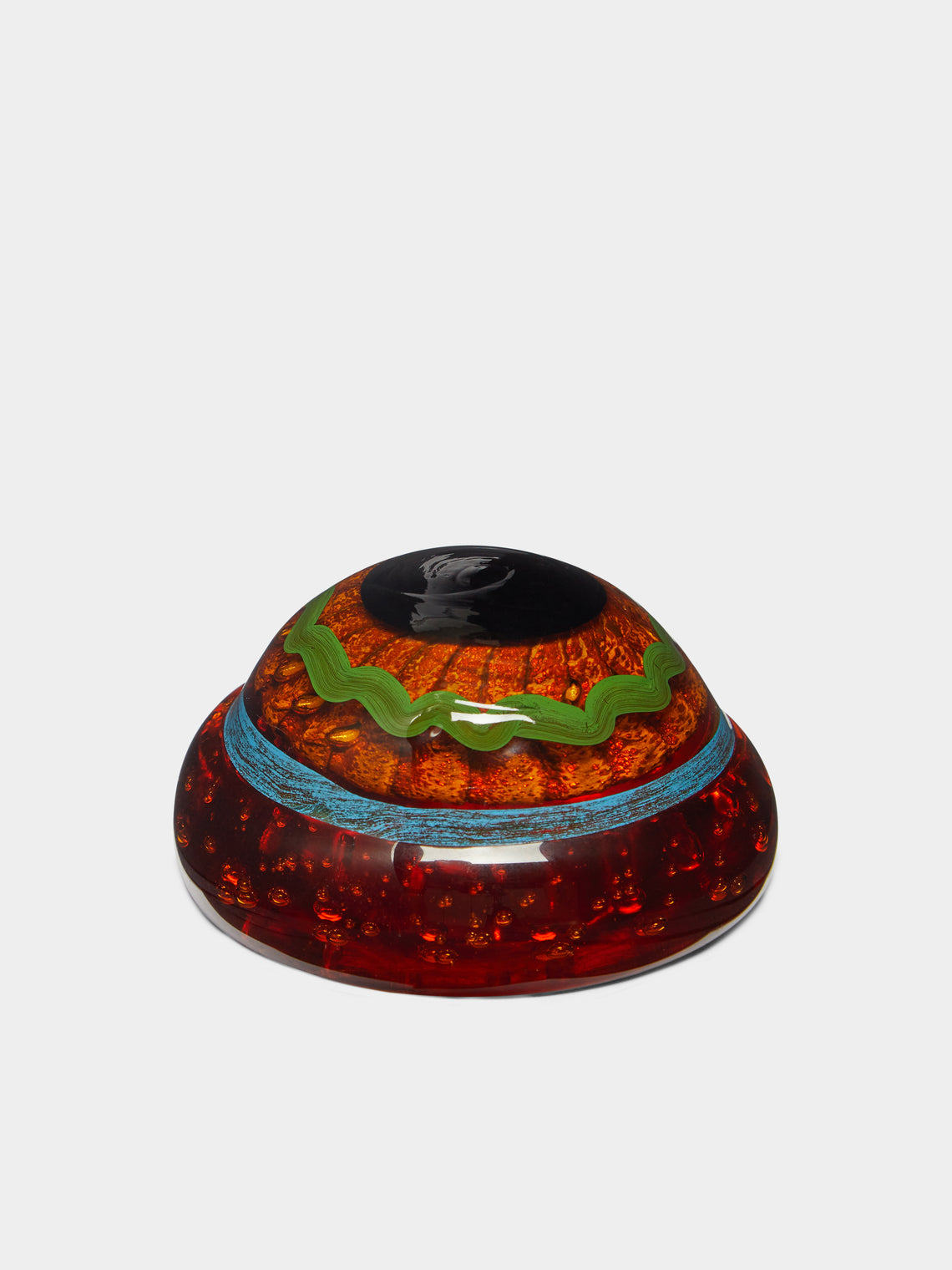 Striulli Vetri D'Arte - Occhio Hand-Blown Murano Glass Paperweight -  - ABASK - 