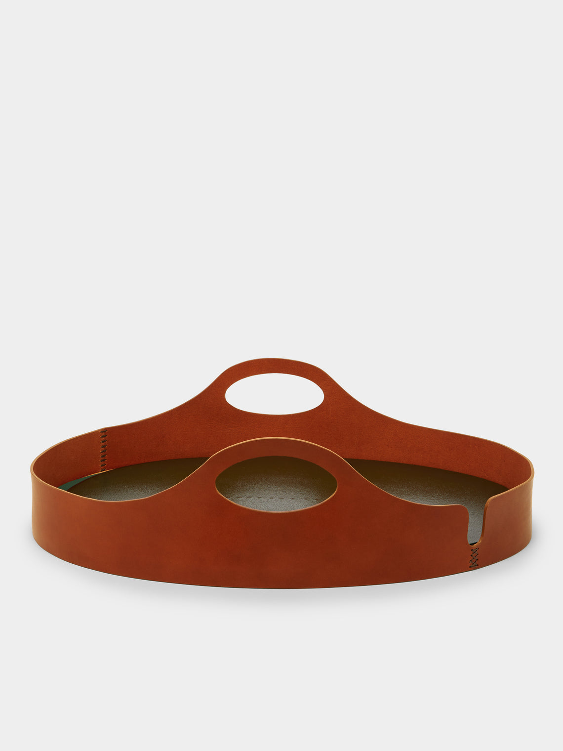 Huh Myoung-Wook - Ottchil Metal Placemats with Leather Holder (Set of 5) -  - ABASK - 