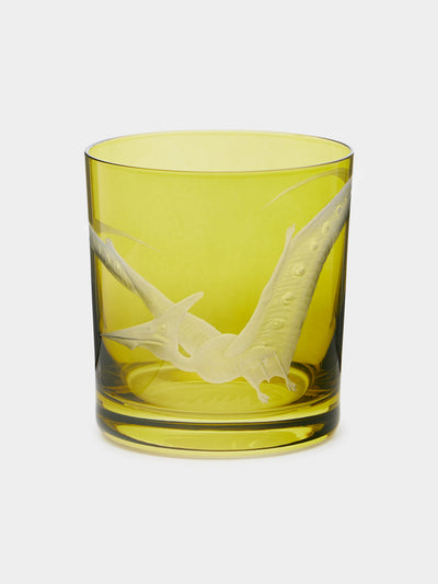 Artel - Pterodactyl Hand-Engraved Crystal Glass -  - ABASK - 
