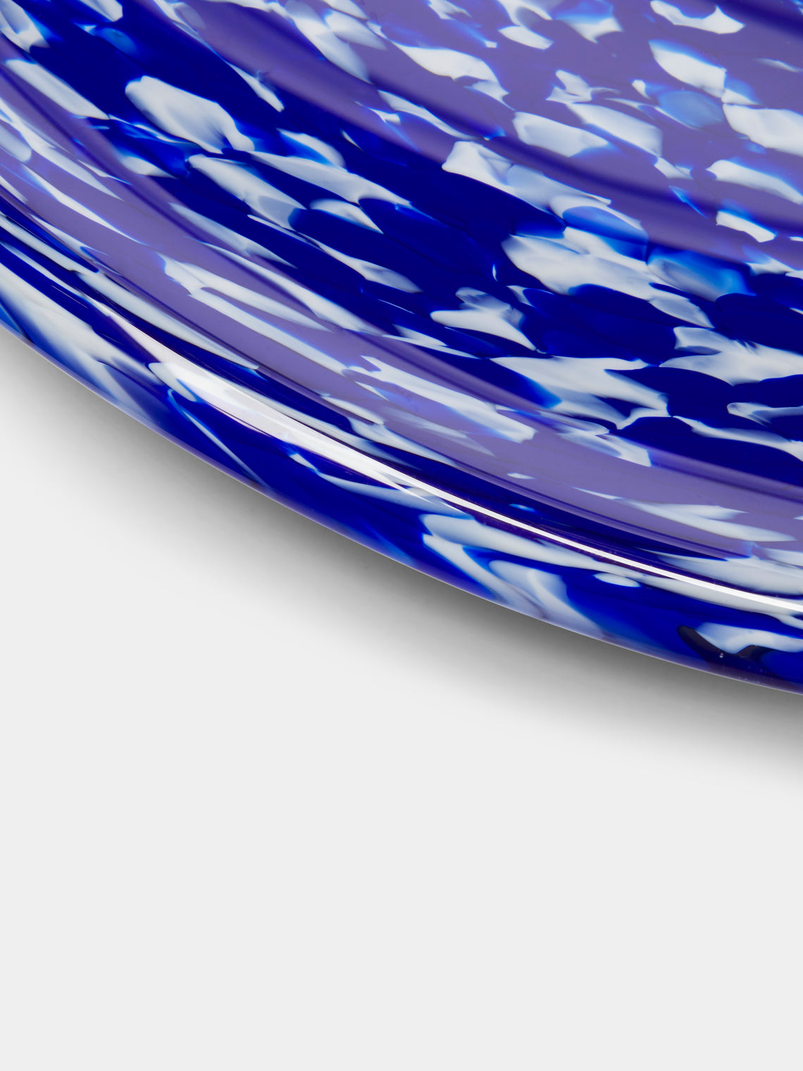 Stories of Italy - Macchia su Macchia Hand-Blown Murano Glass Large Tray -  - ABASK