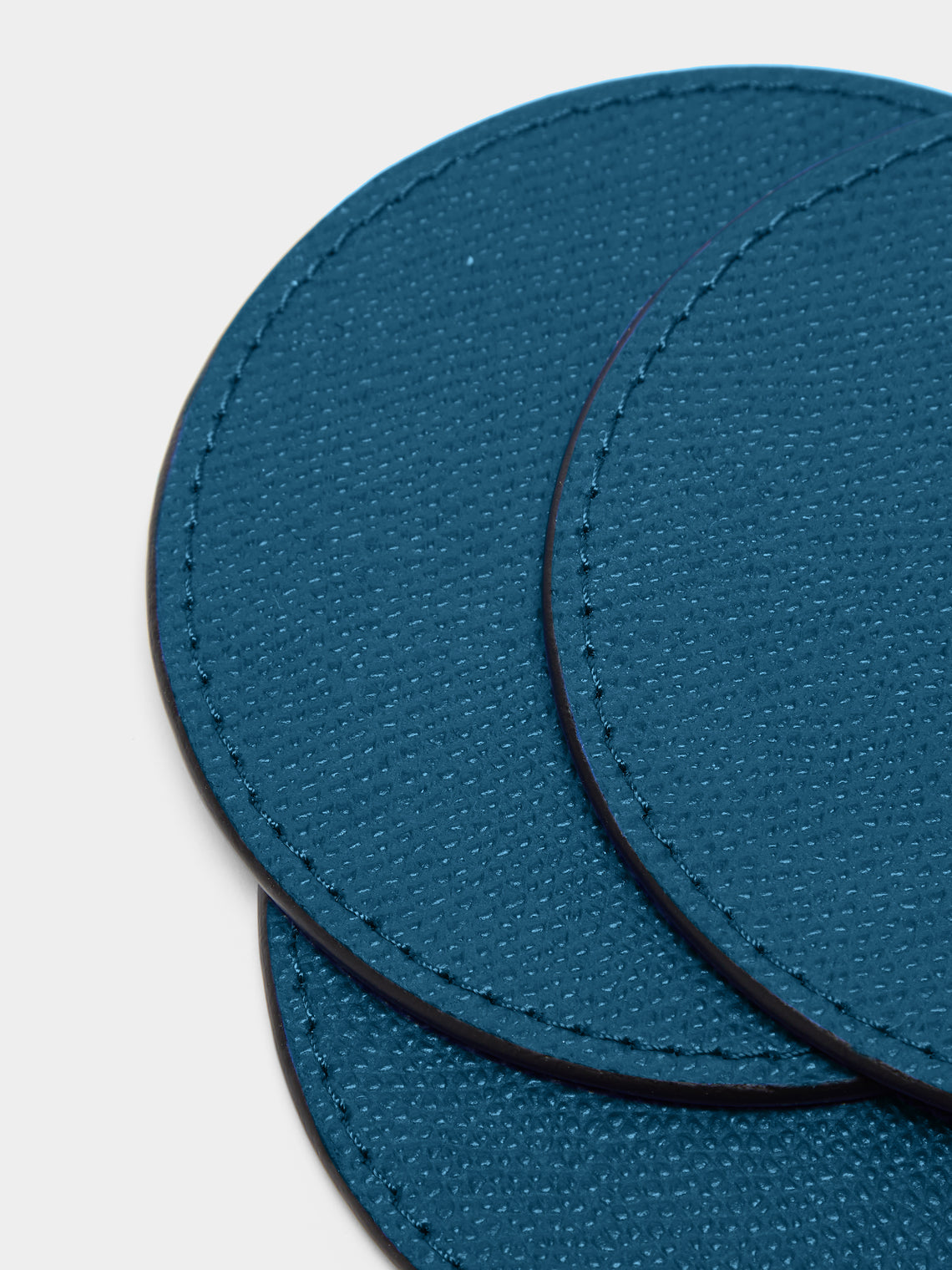 Giobagnara - David Leather Coasters (Set of 6) -  - ABASK