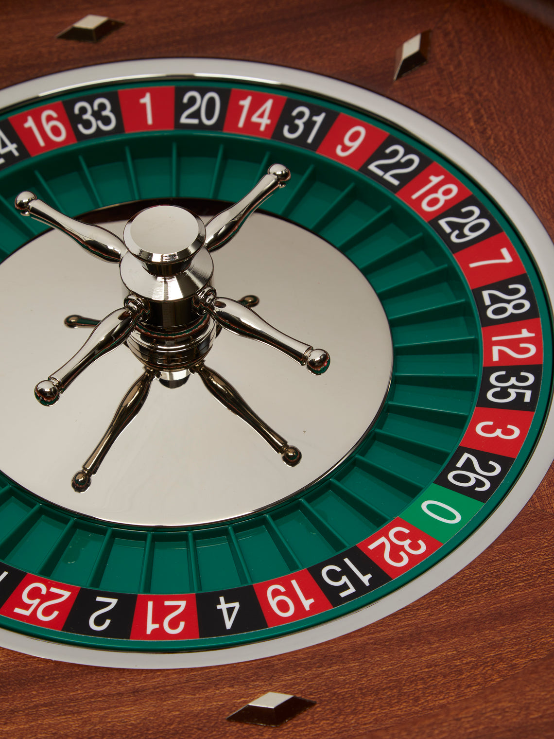 Dal Negro - Mahogany Roulette Set -  - ABASK