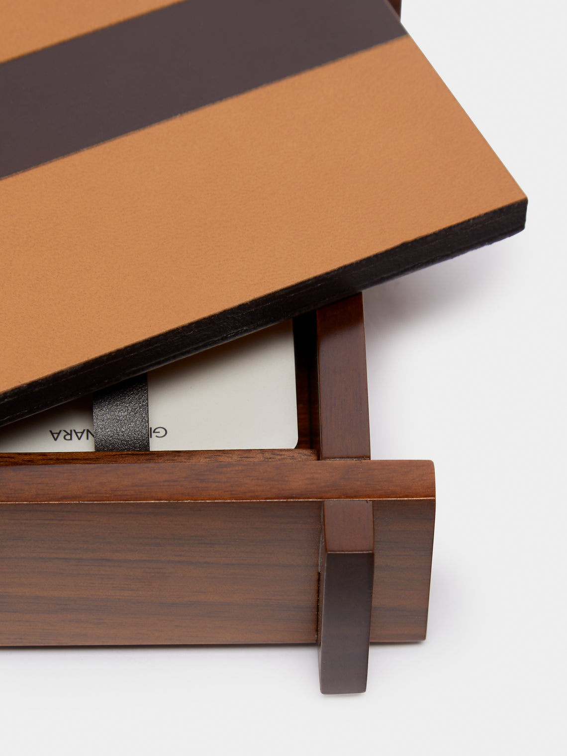 Giobagnara - Structura Wood Playing Cards Holder -  - ABASK