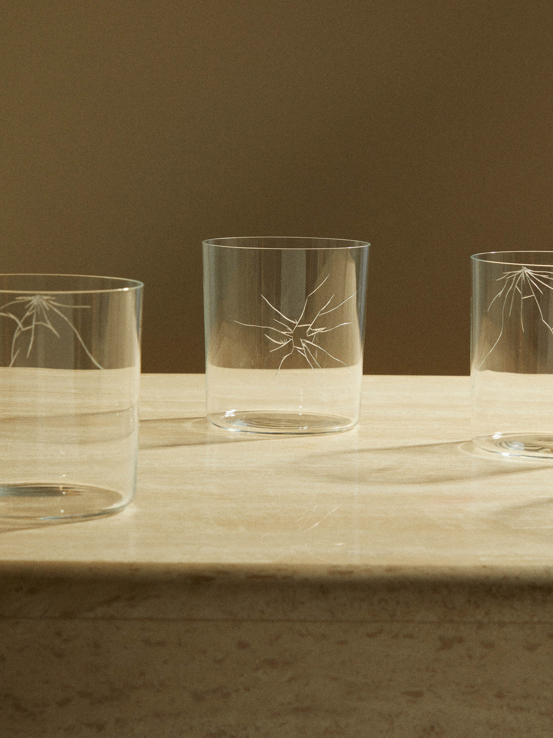 Lobmeyr - Crack Hand-Blown Crystal Tumbler -  - ABASK