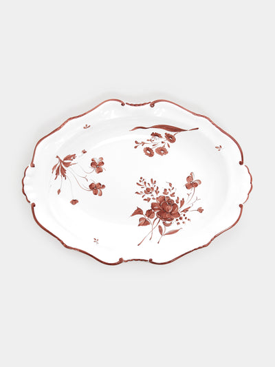 Z.d.G - Camaïeu Hand-Painted Ceramic Medium Serving Dish -  - ABASK - 