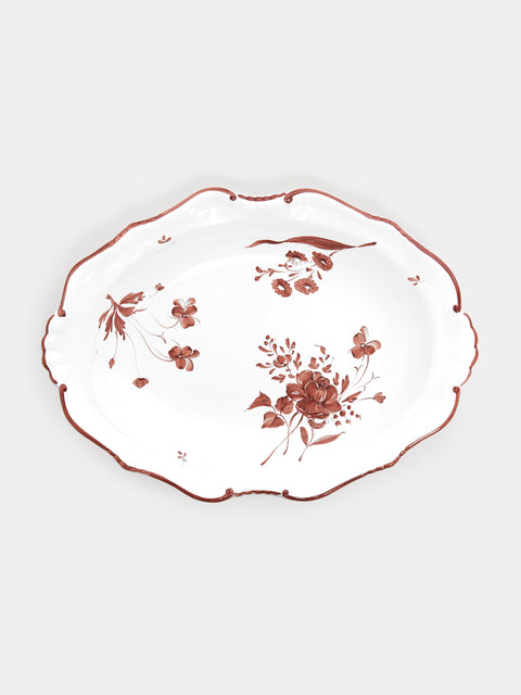 Z.d.G - Camaïeu Hand-Painted Ceramic Medium Serving Dish -  - ABASK - 