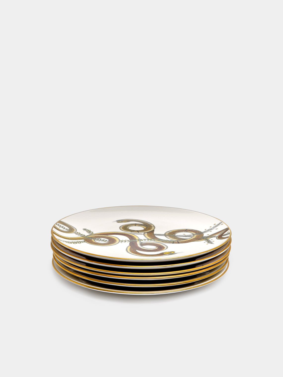 Laboratorio Paravicini - Serpi Ceramic Dessert Plates (Set of 6) -  - ABASK