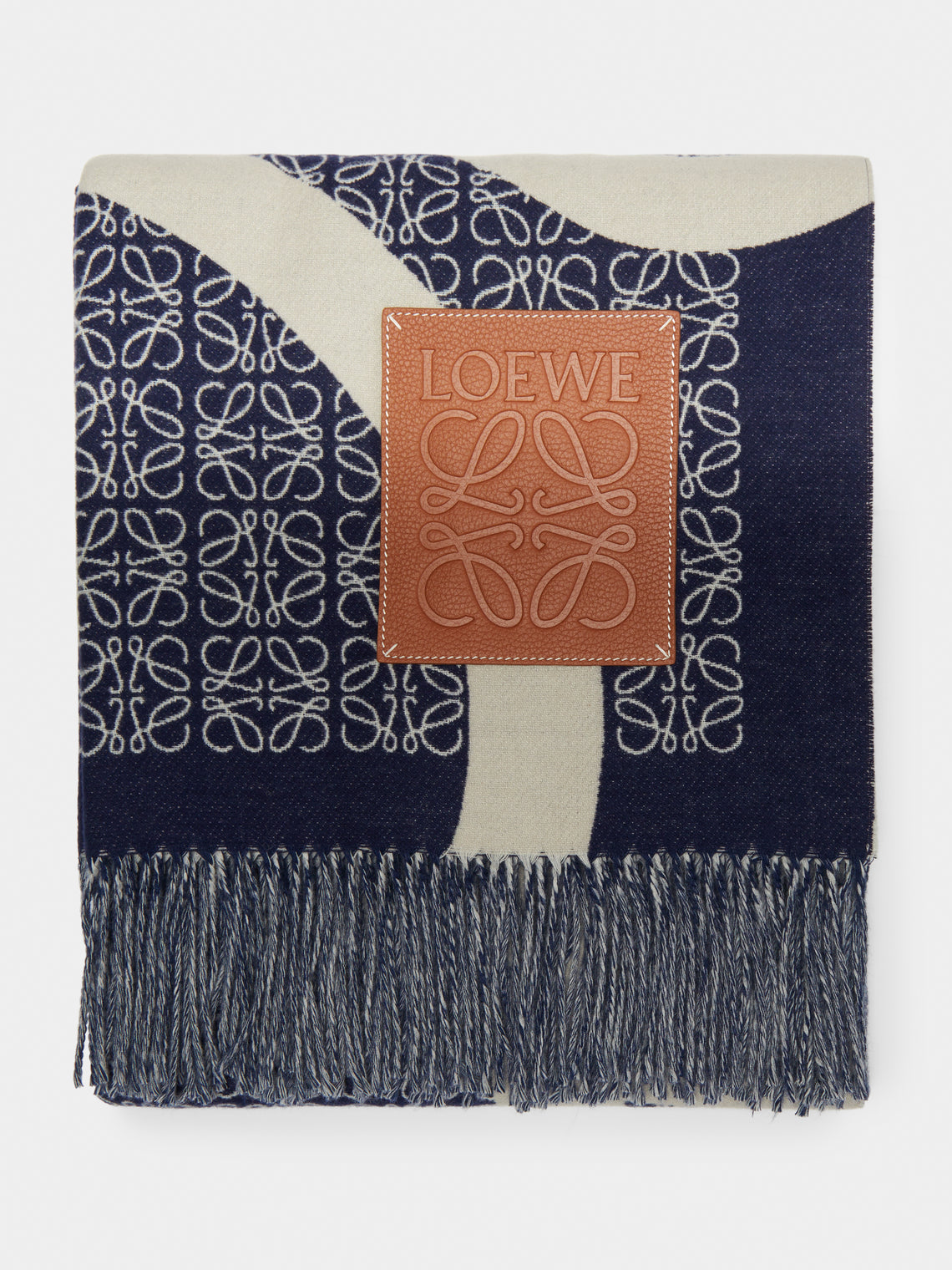 Loewe Home - Anagram Wool Blanket -  - ABASK