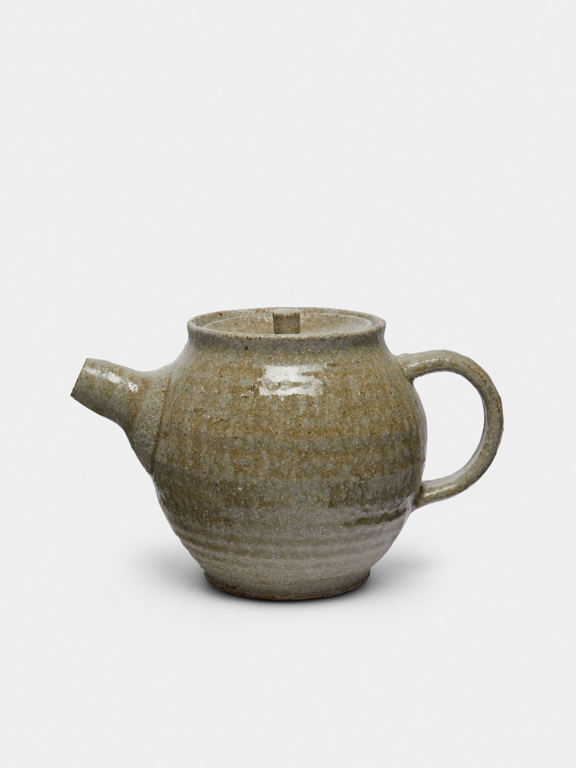 Ingot Objects - Ash-Glazed Ceramic Teapot -  - ABASK - 