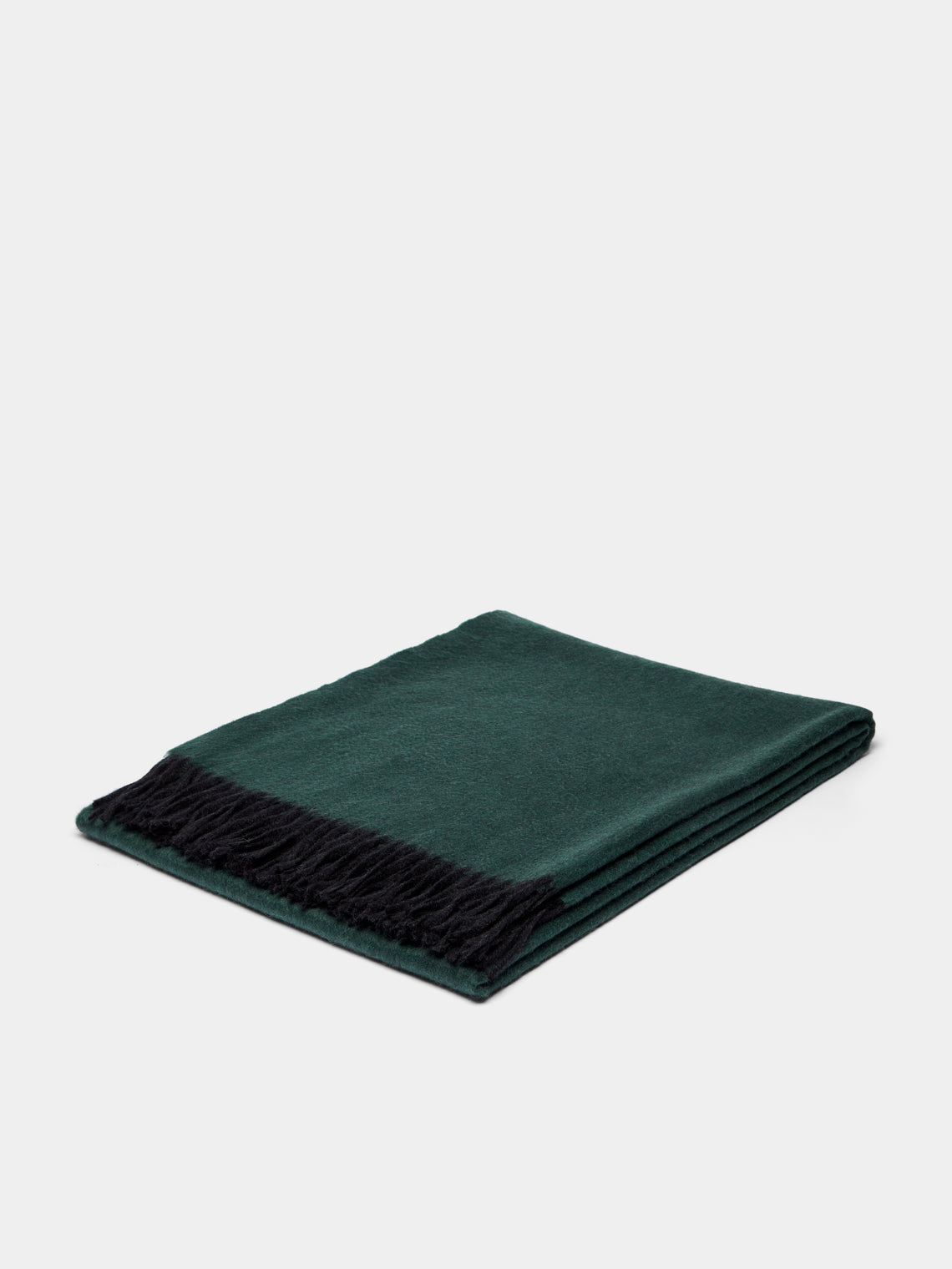 Begg x Co - Arran Cashmere Reversible Blanket -  - ABASK