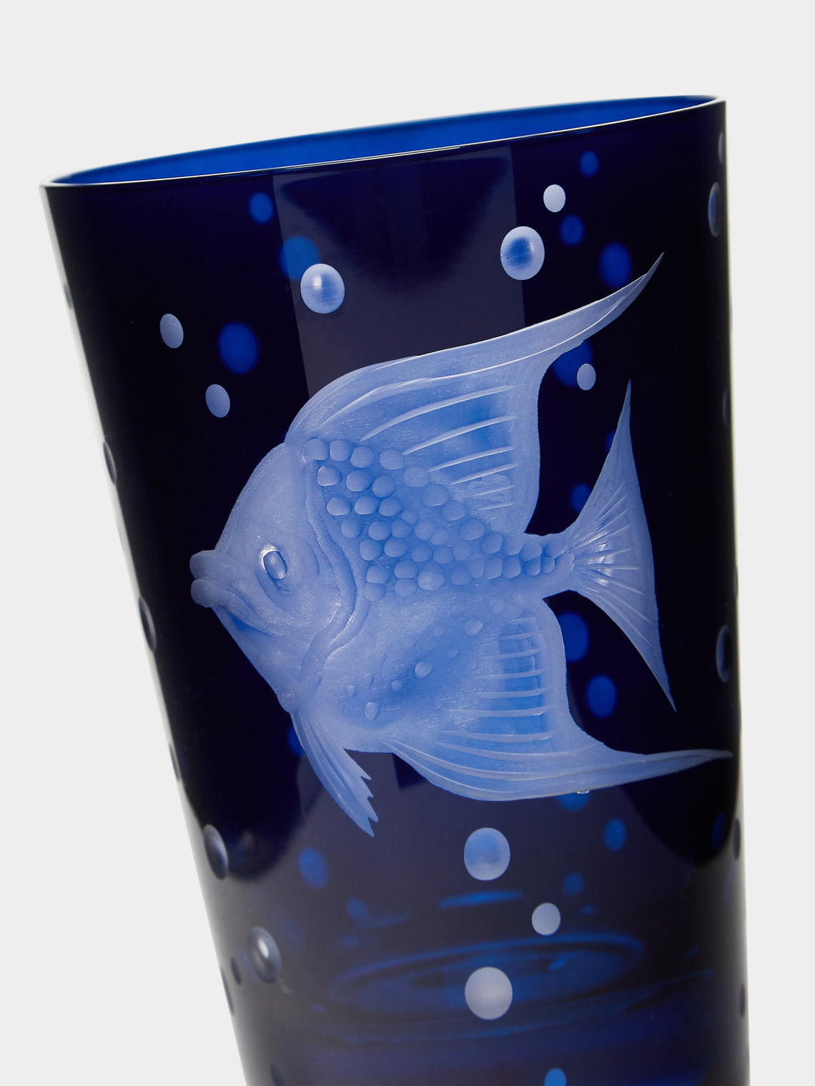 Artel - Sea Life Hand-Engraved Crystal Tumblers (Set of 6) -  - ABASK