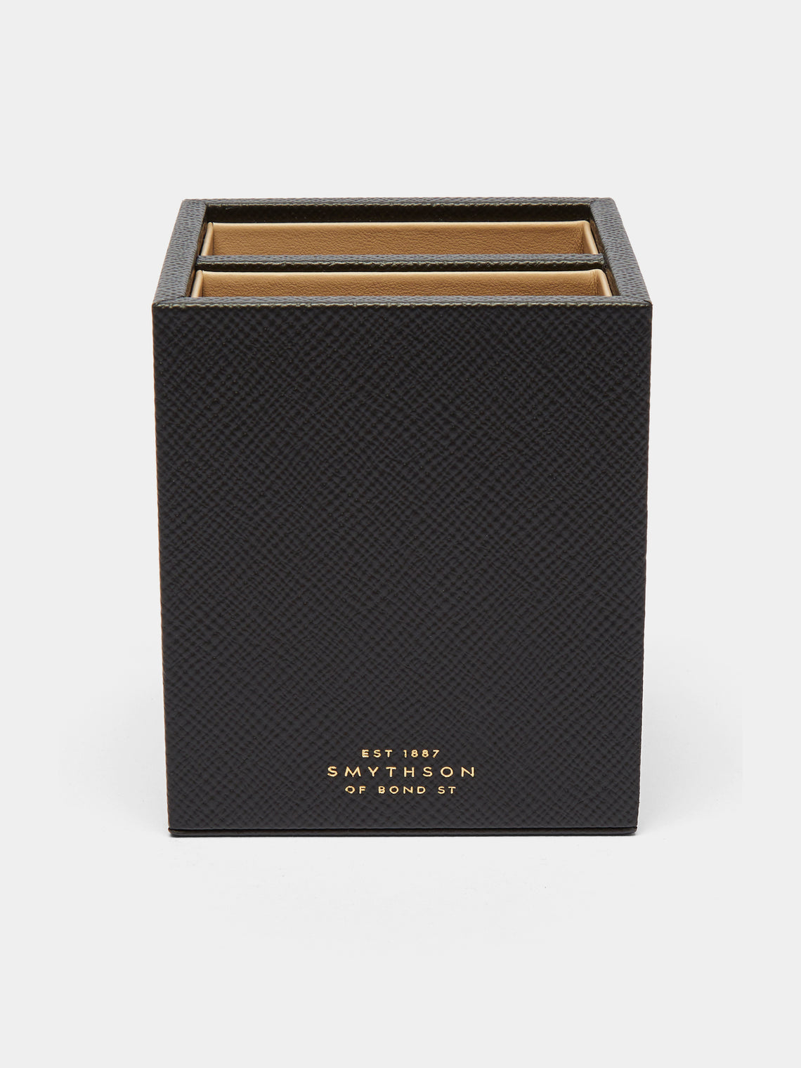 Smythson - Panama Leather Pen Pot -  - ABASK - 