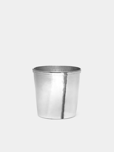 Brandimarte - Hammered Sterling Silver Tumbler -  - ABASK - 