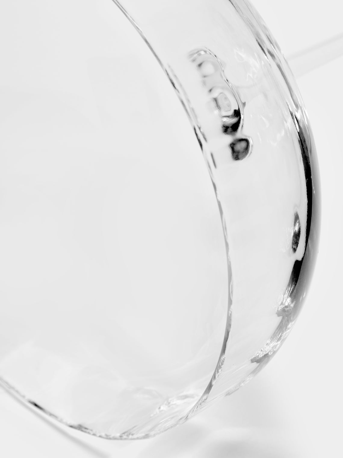 Richard Brendon - Hand-Blown Crystal Large Champagne Coupe -  - ABASK